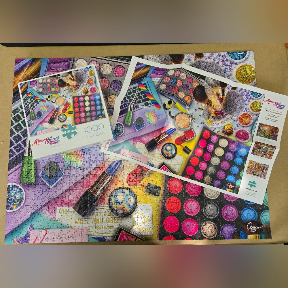 Aimee Stewart-" Beauty Guru"-1000 Pieces Jigsaw Buffalo Games Puzzle - Picture 3 of 3